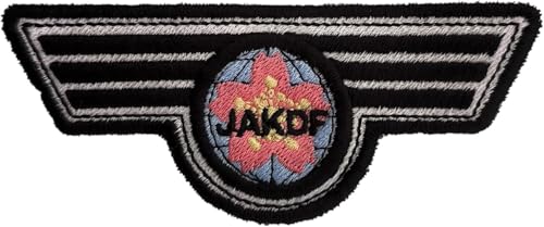 VALKYNEA Aufnäher, 100 % bestickt, inspiriert von Anime Fan Art/Kaiju Logo 2 / Patch Embroidery (zum Aufbügeln) von VALKYNEA