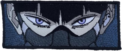 VALKYNEA Aufnäher, 100 % bestickt, inspiriert von Anime Fan Art/Kaiju No 8 Captain Hoshina/Patch Embroidery (Hook & Loop, 5 cm x 12 cm) von VALKYNEA