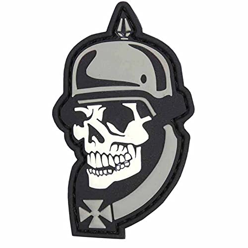 VAN OS Emblem 3D PVC Patch WW I Skull #20046 von VAN OS