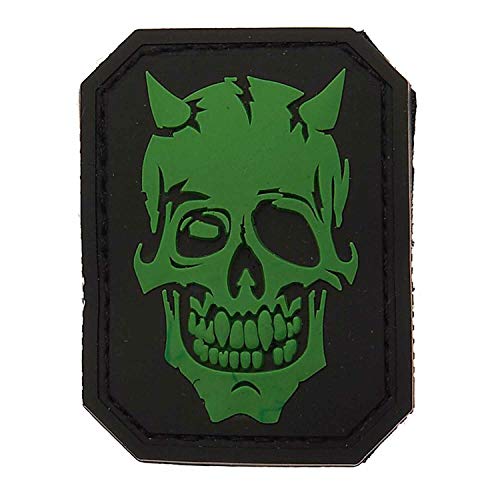 VAN OS Emblem 3D Rubber Patch Devil Skull von VAN OS