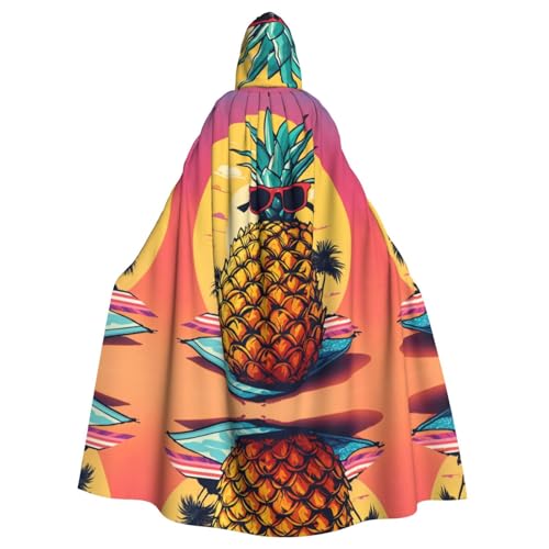 VANTUT Ananas-Frucht-Sonnenbrille, Sandstrand mit Kapuze, ideal für Halloween-Verkleidungen und Themenveranstaltungen von VANTUT