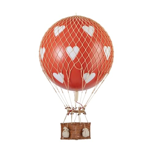 Folienballon - Dekorativer Heißluftballon - Varzi seit 1956 (Red Hearts Small) von VARZI