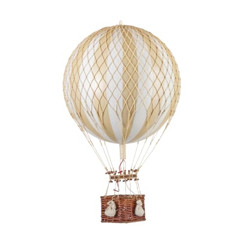 Folienballon - Dekorativer Heißluftballon - Varzi seit 1956 (White/Ivory Large) von VARZI