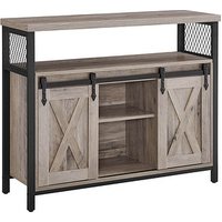 VASAGLE Sideboard, LSC092B02 grau 100,0 x 33,0 x 80,0 cm von VASAGLE