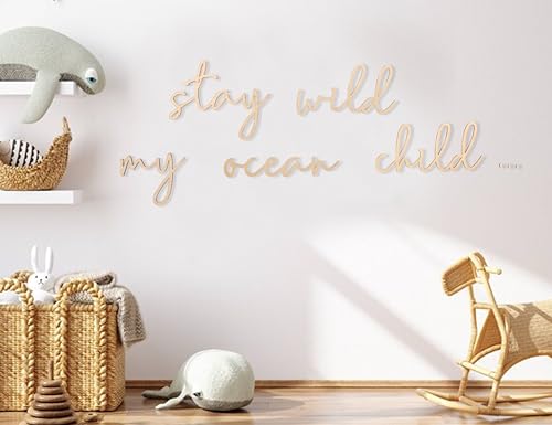 Holzschild mit Aufschrift "Keep Wild My Ocean", für Kinderzimmer, Spielzimmer, Jungen, Mädchen, Spielzimmer, Ozean, Meeresschildkröte, Jakobsmuschel Holzschild mit Aufschrift "Keep Wild My Ocean", für Kinderzimmer, Spielzimmer, Jungen, Mädchen, Spielzimmer, Ozean, Meeresschildkröte, Jakobsmuschel von VAVAYAO