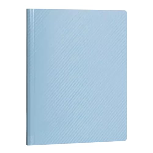 Zeige den Buchordner, Sichtbuch-Ordner, Sichtbuch-Ordner, 60 Fächer, Präsentations-Dokumentenordner, Präsentationsprojekt, Einzelordner for Büro, Schule(Blue) von VAYEODEYU