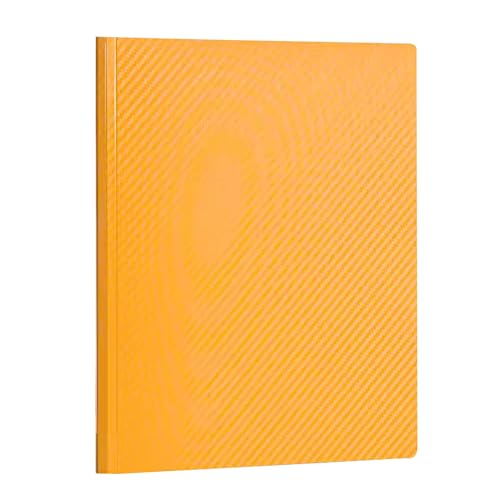 Zeige den Buchordner, Sichtbuch-Ordner, Sichtbuch-Ordner, 60 Fächer, Präsentations-Dokumentenordner, Präsentationsprojekt, Einzelordner for Büro, Schule(Yellow) von VAYEODEYU