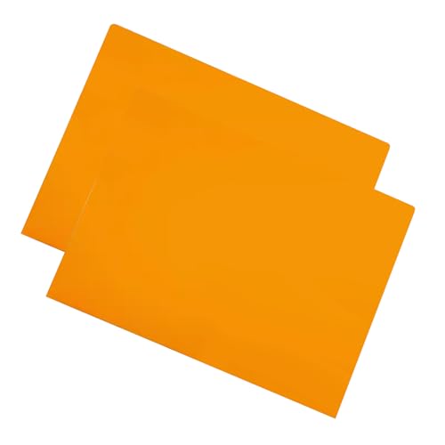 Zeige den Buchordner, Sichtbuchmappe, 2 Stück, A3, Sichtbuchmappe, Sichtbuchmappe mit 30 Hüllen, Portfoliomappe, Präsentationsprojektmappe(Orange) von VAYEODEYU