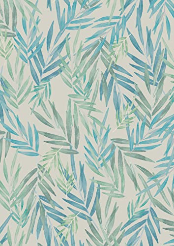 Motivkarton "Grey Line", Palm Leaves, 50 x 70 cm von VBS Hobby Service