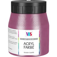 VBS Acrylfarbe, 250 ml - Krapprot-Dunkel von VBS