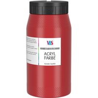 VBS Acrylfarbe, 500 ml - Kadmiumrot-Dunkel von VBS