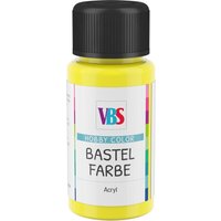 VBS Bastelfarbe, 50 ml - Zitronengelb von Gelb