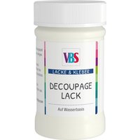 VBS Decoupage-Lack, "Glänzend" - 100 ml von Durchsichtig