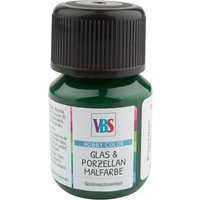 VBS Glas- & Porzellanmalfarbe, 30 ml - Brilliantgrün von VBS