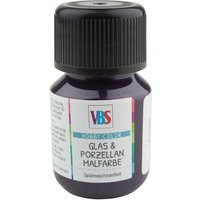 VBS Glas- & Porzellanmalfarbe, 30 ml - Violett von VBS