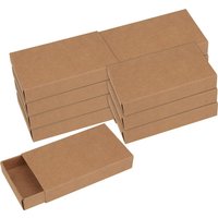 VBS Streichholzschachteln "Kraftpapier", 11 cm von Braun