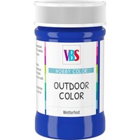 VBS Outdoor Color, 100 ml - Blau von Blau