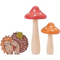 VBS Pilze und Igel "Meena", 3er-Set von VBS