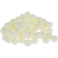 VBS Pompons, 15 mm, 60 Stück - Creme von VBS