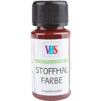 VBS Stoffmalfarbe, 50ml - Braun von Braun