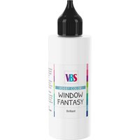 VBS Window Fantasy, 85 ml - Kontur-Weiß von Weiß