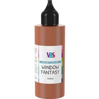 VBS Window Fantasy, 85 ml - Glitter-Kupfer von Gold