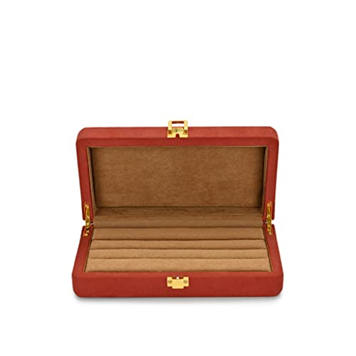 Multifunktionale Samtring-Displaybox mit Mikrofaser-Schmuck-Organizer für Anhänger-Armband (Farbe: C, Größe: 20,5 x 11,5 x 5,5 cm) (C 20,5 x 11,5 x 5,5 cm) von VCGIIEEWGHJDEW