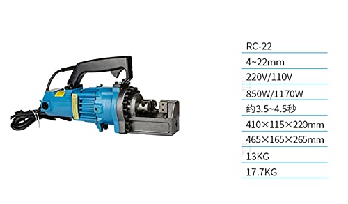 Elektrischer Bewehrungsstahlschneider, Elektrischer Rebarschneider 4-16 20 22 25mm Hydraulische Rebar Schneidezange Elektrische Stahlschneider Tragbare Rebar Cutter verwendet auf Baustellen, in Werkst von VCHICS