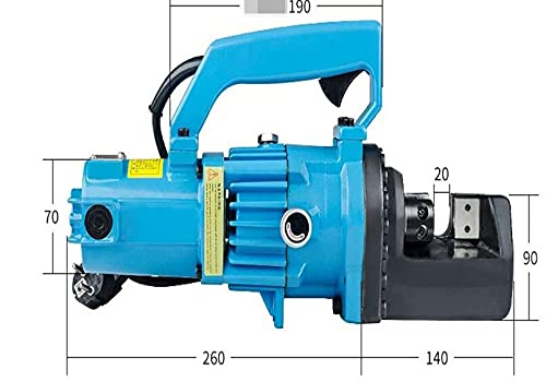 Elektrischer Bewehrungsstahlschneider, Elektrischer Rebarschneider 4-20mm Tragbare elektrische hydraulische Rebar-Schneidwerkzeug RC-20. Hydraulische Rebarschneider tragbar verwendet auf Baustellen, i von VCHICS