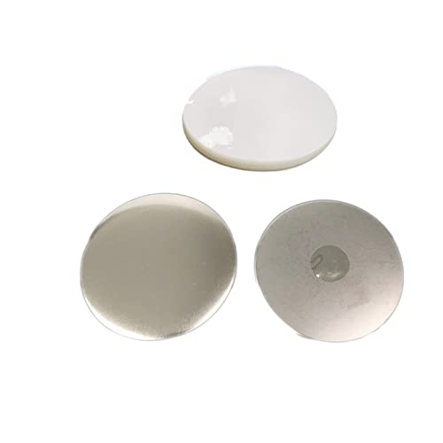 Teile für Abzeichenknöpfe, 25 MM/32 MM/37 MM/44 MM/58 MM/75 MM 100 STÜCKE Magnetische Kühlschrankknopfstifte Blankoknopf Abzeichen Teile Hersteller für Knopfherstellungsmaschine(32mm) von VCHICS