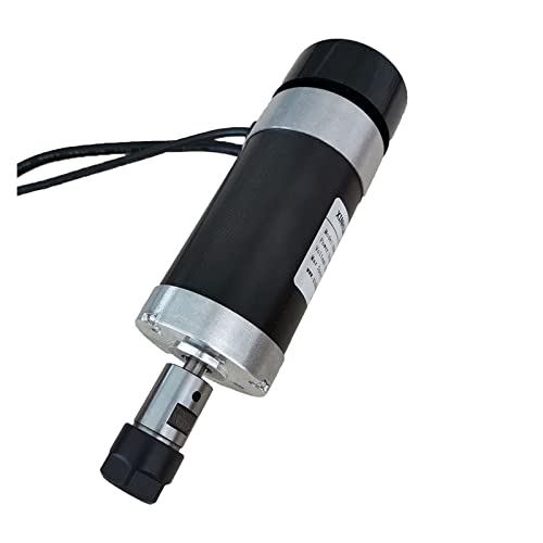 VCHICS CNC-Spindelmotor-Kit, 4. 8V 500W High-Speed ​​Brushless Motor 0. 5kw. Spindel CNC Engraving Milling Luftgekühlte Spindle Motor Engraving für DIY-Gravur, CNC-Gravur, CNC-Bohren(Spindke Kit 2) von VCHICS