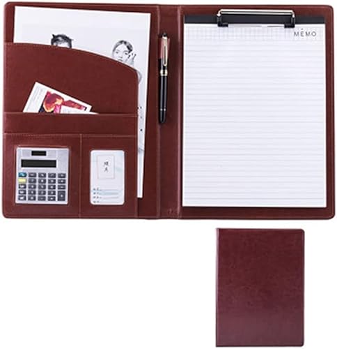 Mappen Handy Taschen Kartenfächer Konferenz Auftragnehmer Executive(Brown 1) von VDLLQYN