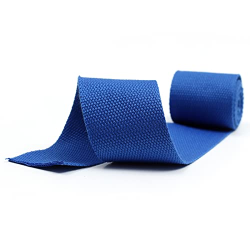 VDLLQYN, Gurtband, breite Baumwoll-Polstergurte for die Taschenherstellung,Bänder zum Nähen(Blue,38MM x 10Yards) von VDLLQYN