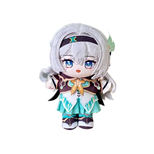 VEGAWIWI Anime Plüschpuppe, 20cm Süße Honkai Star Rail Soft Dress up Puppe mit Kleidung, Sammelbare Kawaii Plüschpuppe für HSR Fans (Firefly) von VEGAWIWI