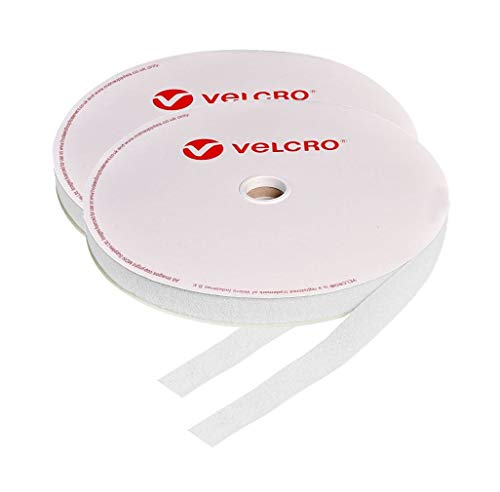 Velcro® Klettband, 10 mm, Weiß, 1 m von VELCRO Brand