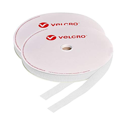 Velcro® Klettband, 16 mm, Weiß, 10 m Rollen von VELCRO Brand