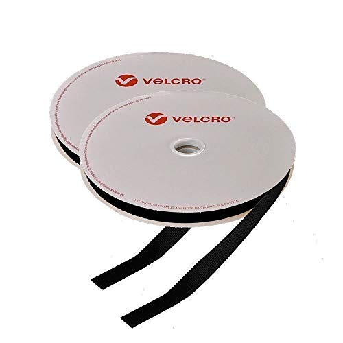 Velcro® Klettband, 38 mm, Schwarz, 5 m Rollen von VELCRO Brand