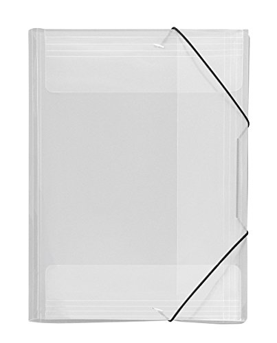 VELOFLEX Sammelmappe DIN A3 Crystal (3er Pack, transparent) von VELOFLEX