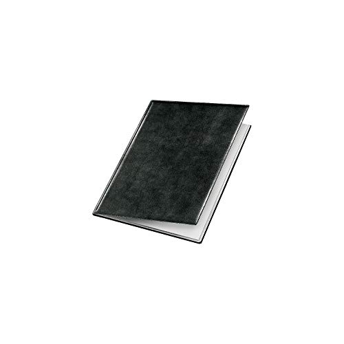 VELOFLEX 4402780 - Sichtbuch „de Luxe“ Exquisit DIN A4, Präsentationsmappe, Sichtmappe, Speisekartenmappe, schwarz, 1 Stück von VELOFLEX