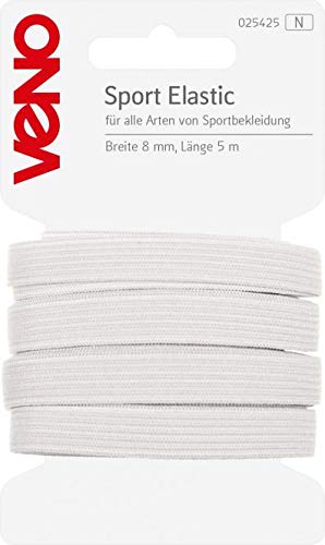 Veno Sport Elastic SB 8mm 5m weiß, Einheit:Stück von VENO