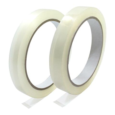 12x VEPATIM Packband Klebeband OPP-909NN 12 mm x 66 m Low Noise transparent von VEPATIM