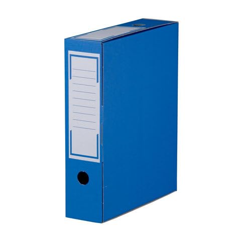 VEPATIM 20 Archiv-Ablagebox 315x76x260mm wiederverschließbar blau von VEPATIM