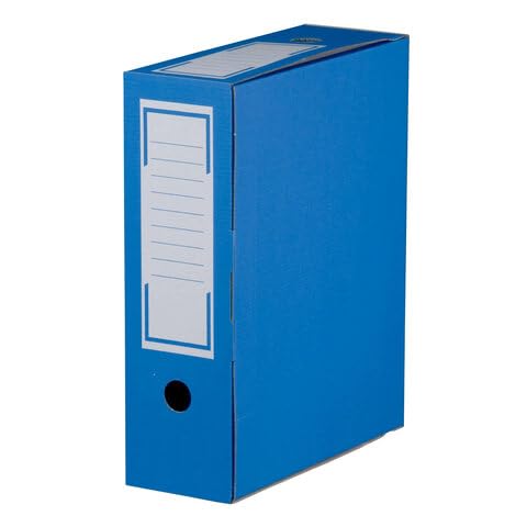 VEPATIM 20 Archiv-Ablagebox 315x96x260mm wiederverschließbar blau von VEPATIM