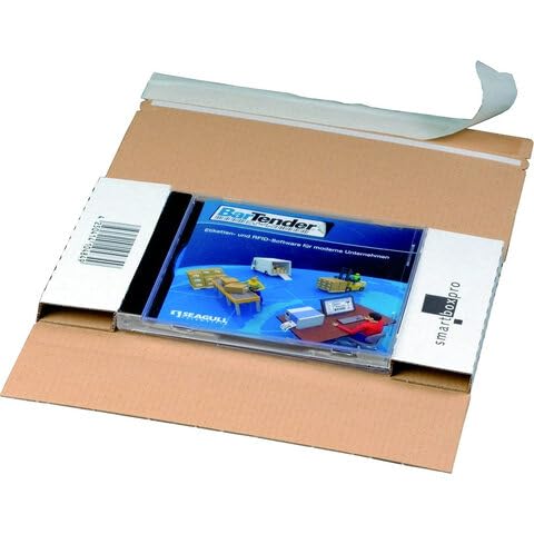 VEPATIM 25 Media-Pac für 1-3 CDs oder 1-2 DVDs in weiß 192x145mm von VEPATIM