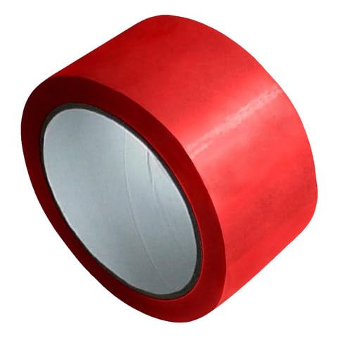 VEPATIM 36 Packband Klebeband Markierungsband PP 48 mm x 66 m rot von VEPATIM