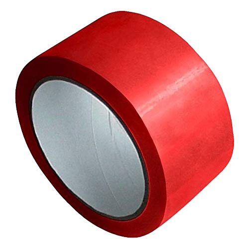 VEPATIM 36 Packband Klebeband Markierungsband PP 48 mm x 66 m rot von VEPATIM