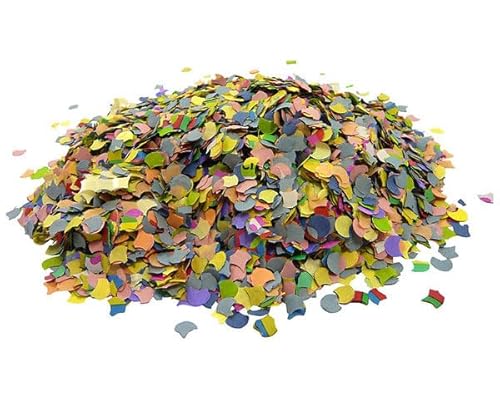 VEPATIM 50 Papierkonfetti bunt gemischt 100gr. von VEPATIM