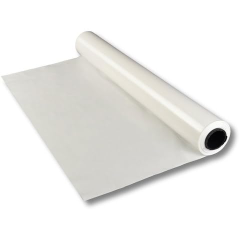 VEPATIM LDPE-Folie Dekofolie Tischdecke weiss opak 2300mm x 50m 100my von VEPATIM