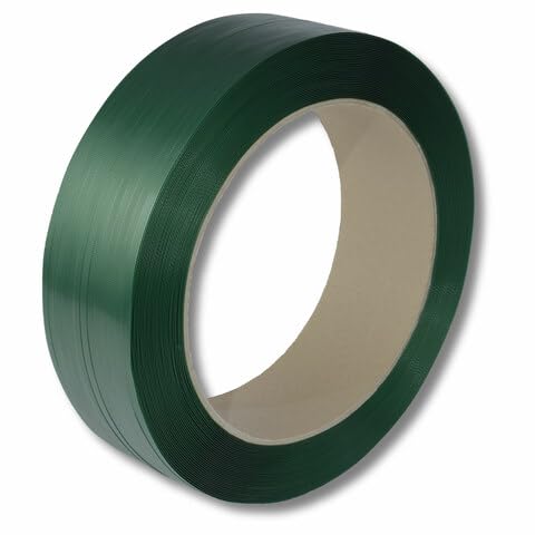 VEPATIM Umreifungsband PET Grün 12,0 mm x 0,60 mm Länge 2500meter Kern 406mm von VEPATIM