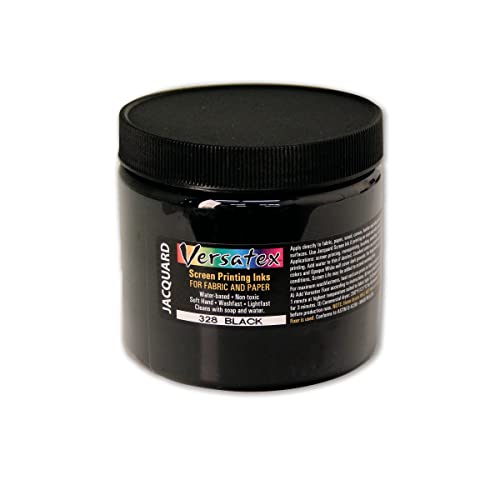 Versatex Screenprinting Ink Black for Paper and Fabric 16oz by Jacquard von VERSATEX